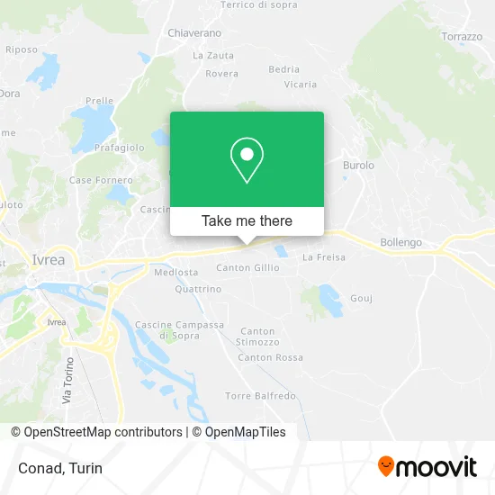 Conad map