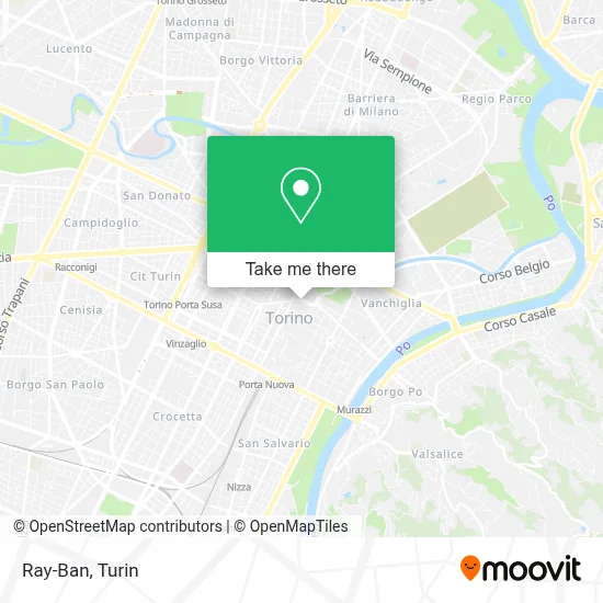 Ray-Ban map