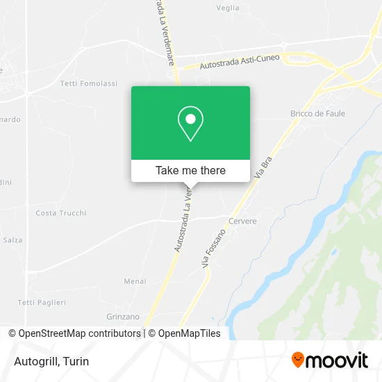 Autogrill map