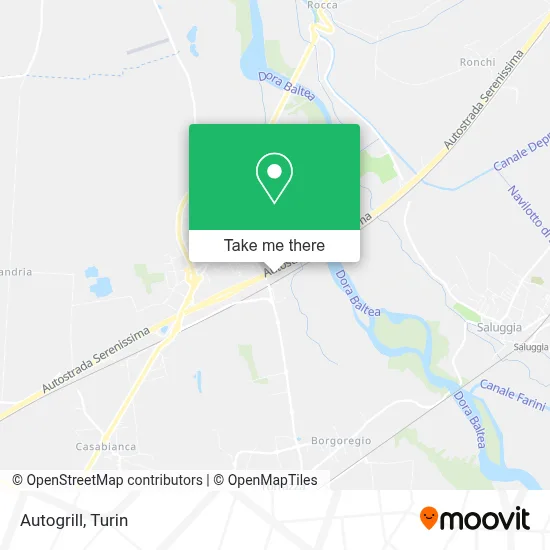 Autogrill map