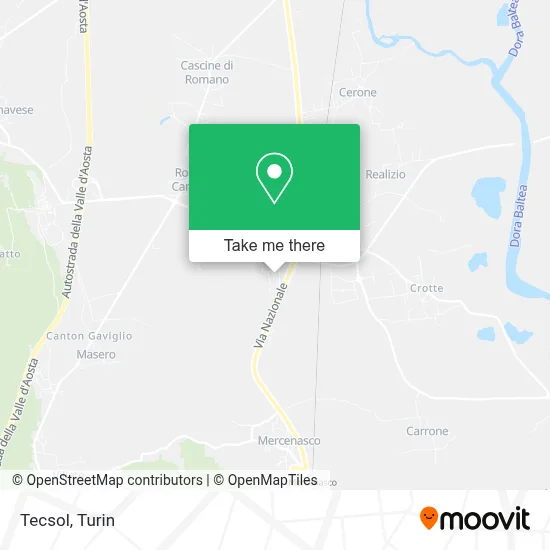 Tecsol map