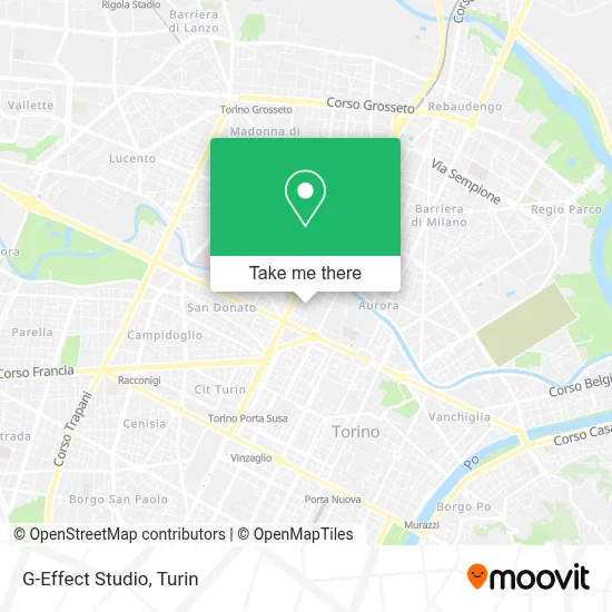 G-Effect Studio map