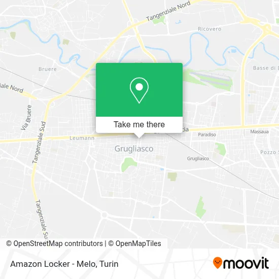 Amazon Locker - Melo map