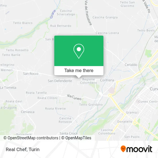 Real Chef map