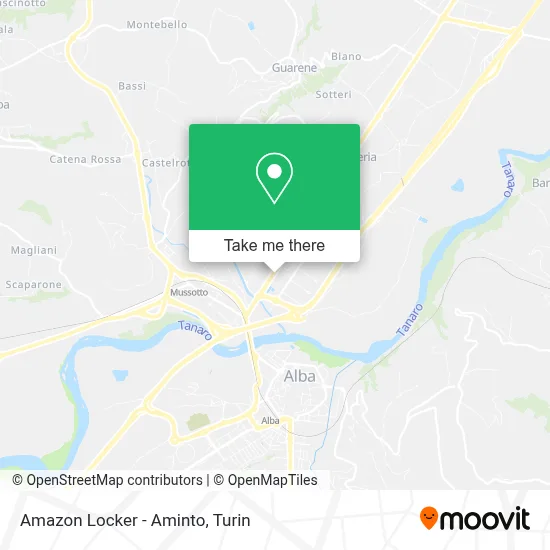 Amazon Locker - Aminto map