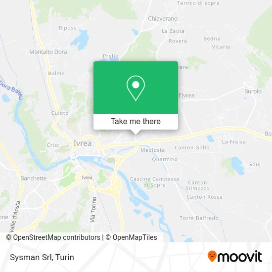 Sysman Srl map