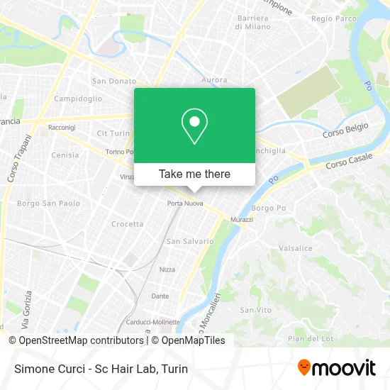 Simone Curci - Sc Hair Lab map