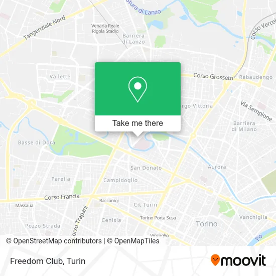 Freedom Club map