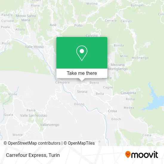 Carrefour Express map