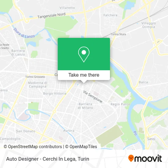 Auto Designer - Cerchi In Lega map