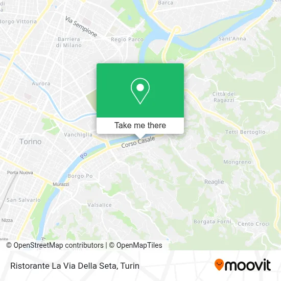 Ristorante La Via Della Seta map