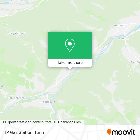IP Gas Station map