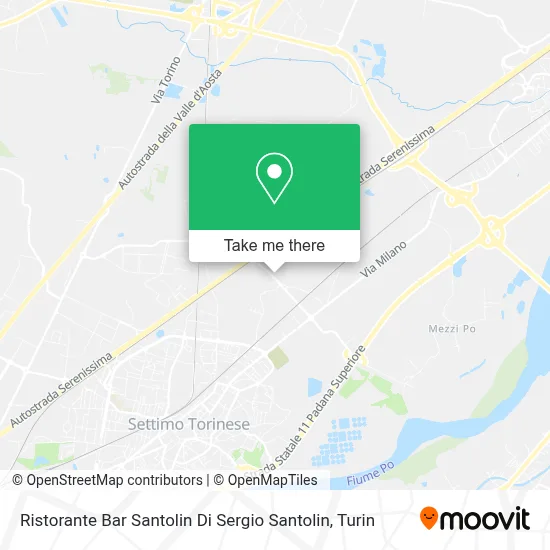 Ristorante Bar Santolin Di Sergio Santolin map