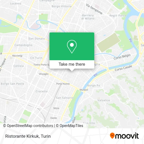 Ristorante Kirkuk map