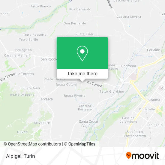 Alpigel map