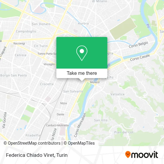 Federica Chiado Viret map