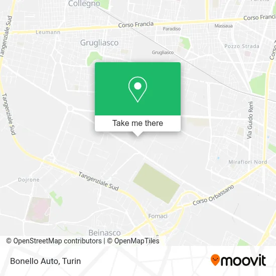 Bonello Auto map