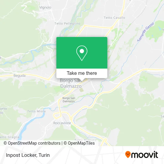 Inpost Locker map
