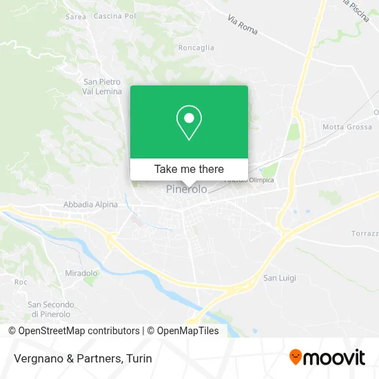 Vergnano & Partners map