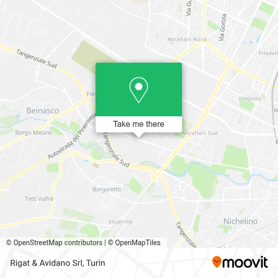 Rigat & Avidano Srl map