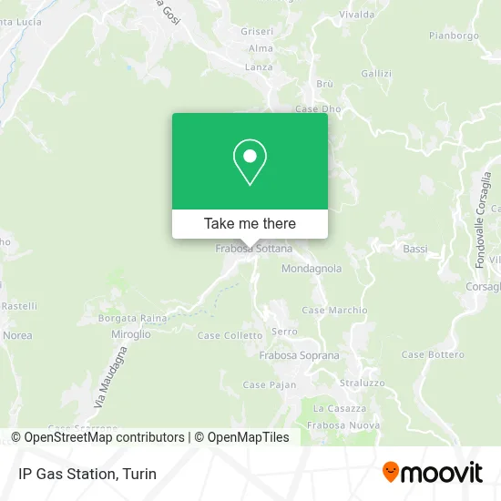 IP Gas Station map