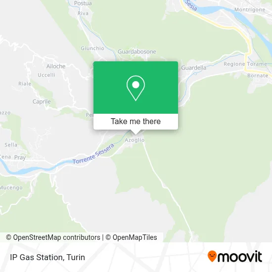 IP Gas Station map