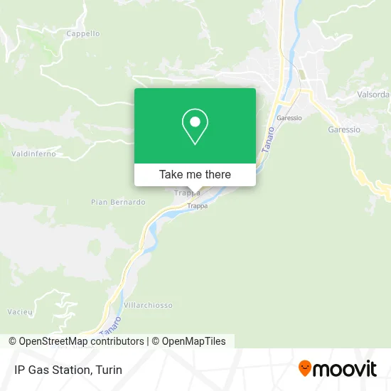 IP Gas Station map