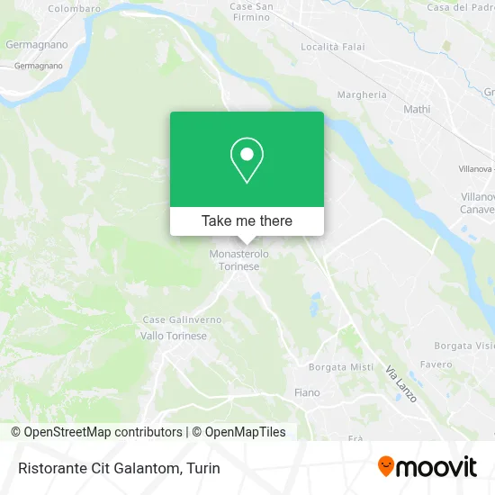 Ristorante Cit Galantom map