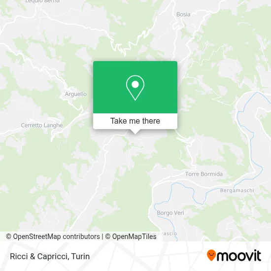 Ricci & Capricci map