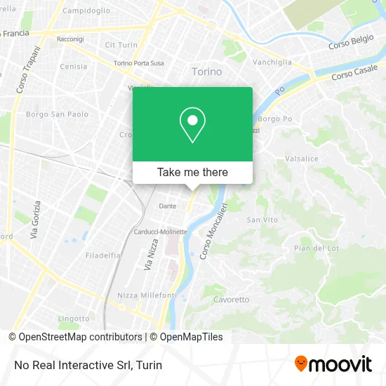 No Real Interactive Srl map