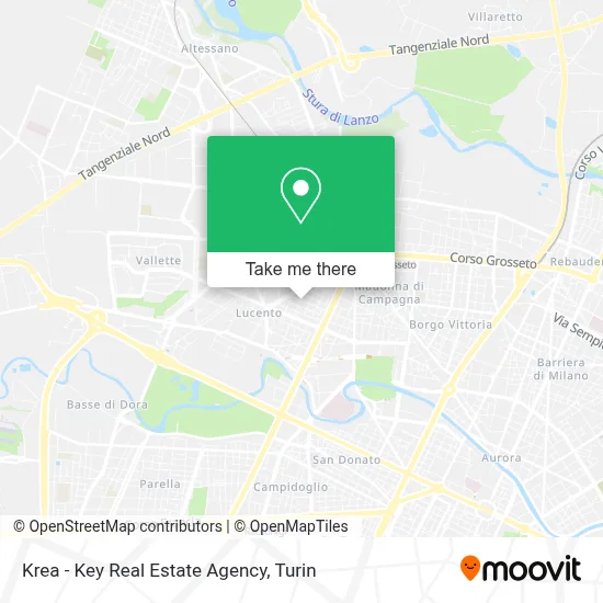 Krea - Key Real Estate Agency map