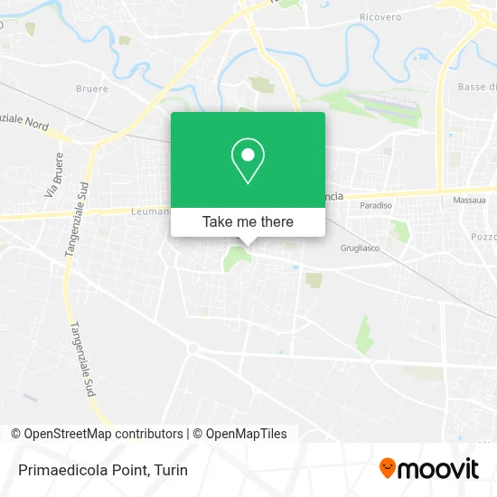 Primaedicola Point map