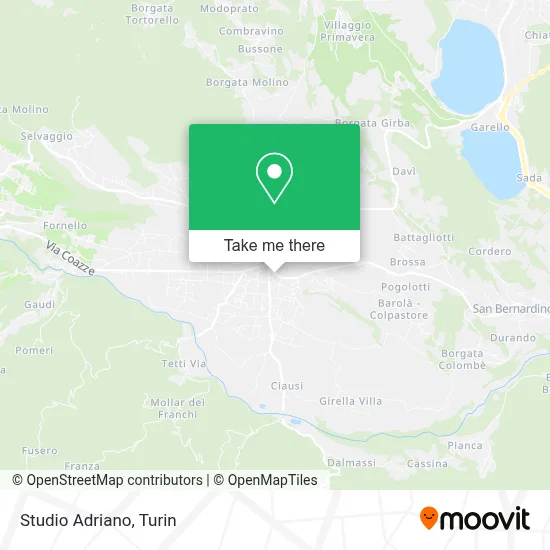 Studio Adriano map