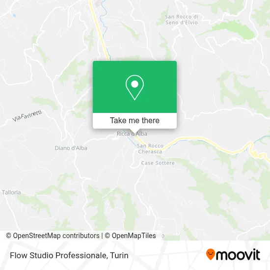 Flow Studio Professionale map