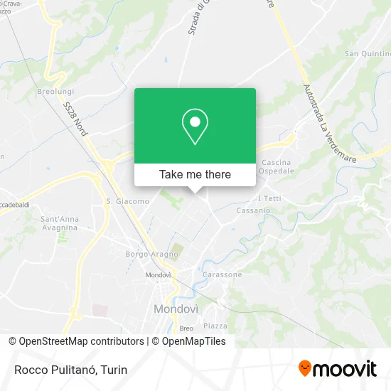 Rocco Pulitanó map