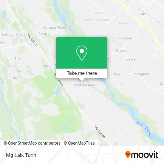 Mg Lab map