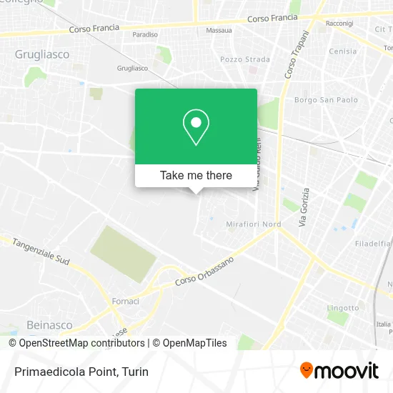 Primaedicola Point map
