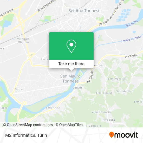 M2 Informatics map