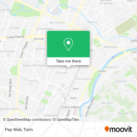 Pep Web map