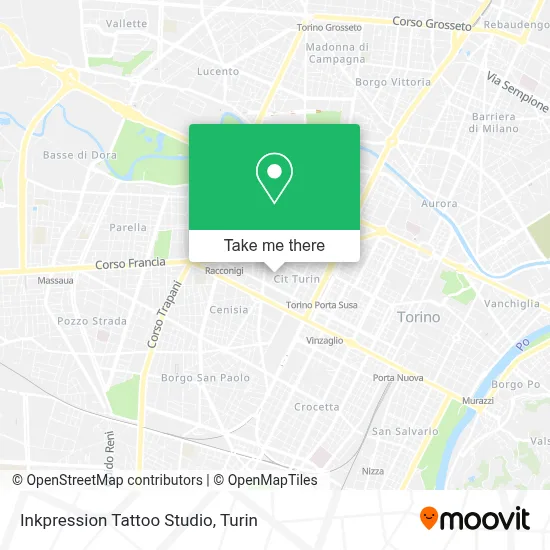 Inkpression Tattoo Studio map