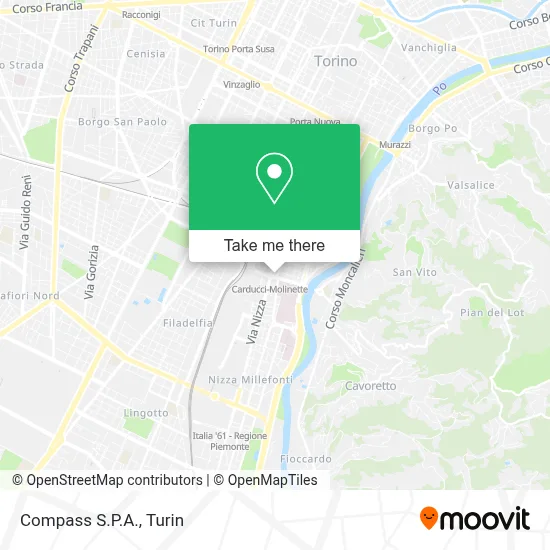 Compass S.P.A. map