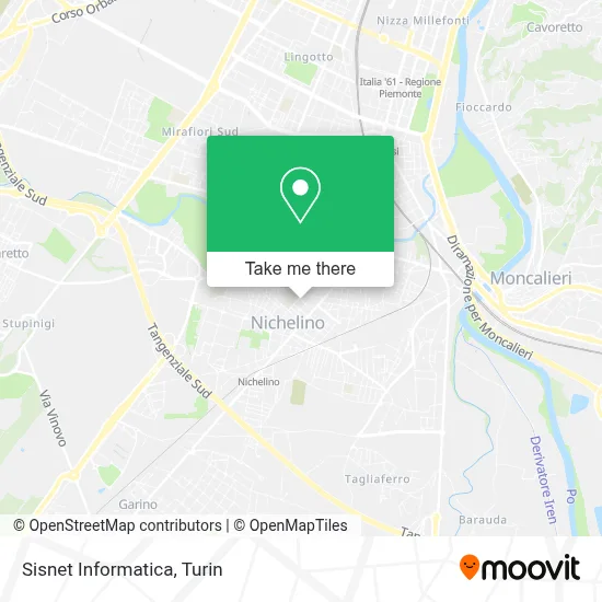 Sisnet Informatica map