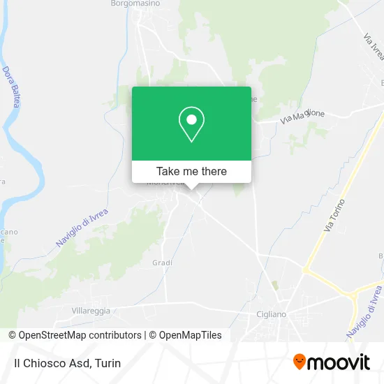 Il Chiosco Asd map