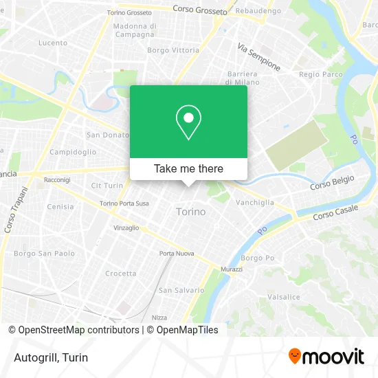 Autogrill map