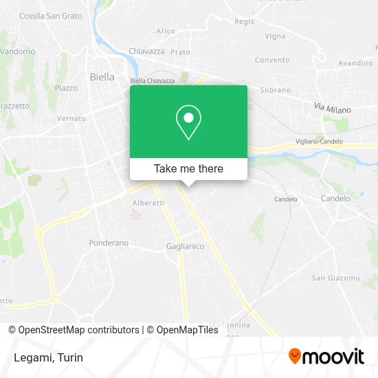 Legami map