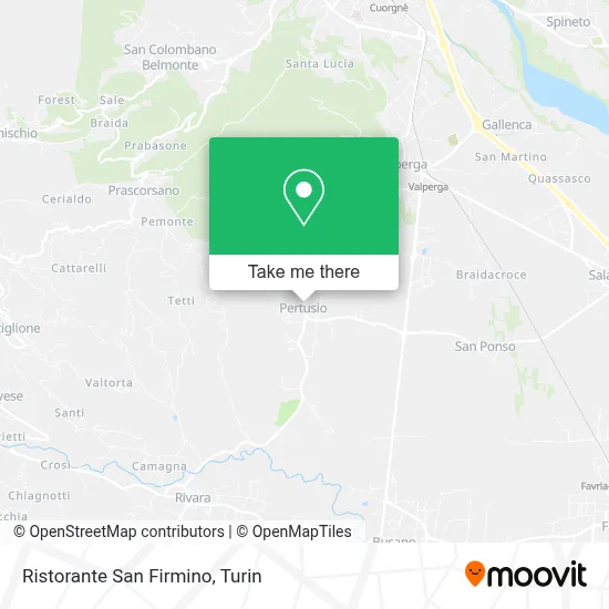 Ristorante San Firmino map