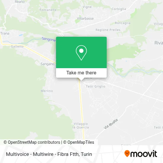 Multivoice - Multiwire - Fibra Ftth map