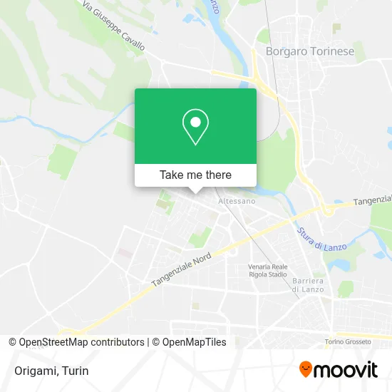 Origami map