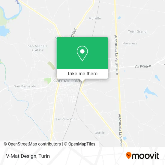 V-Mat Design map