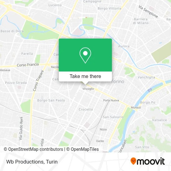 Wb Productions map